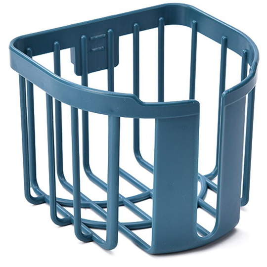 Toilet Paper Holder,Over The Tank Tissue Roll Holder Hanging Over Bathroom Cabinet Door Shelf-Blue