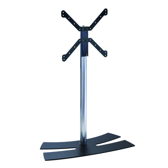 LUX-UP 1050L - Universal Floor Stand For 30-65'' Screens - Black