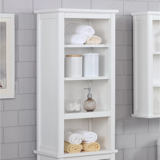 Carruthers 43.18cm x 91.44cm Bathroom Shelf