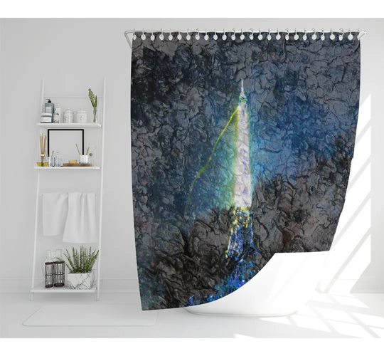 Dimitrijka Polyester Shower Curtain Set