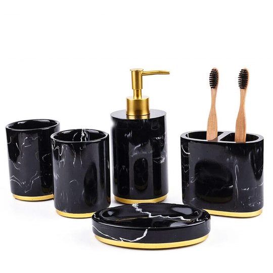 Picard 5 Piece Bathroom Accessory set