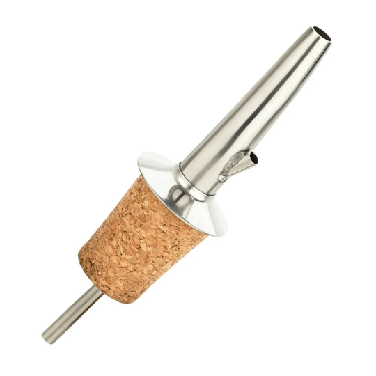 Basilico Stainless Steel Cork Wine Pourer