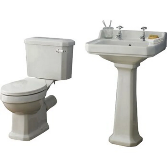 Lokshin Bathroom Suite with Toilet Seat