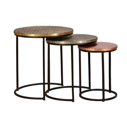 Massillon 3 Piece Nest of Tables