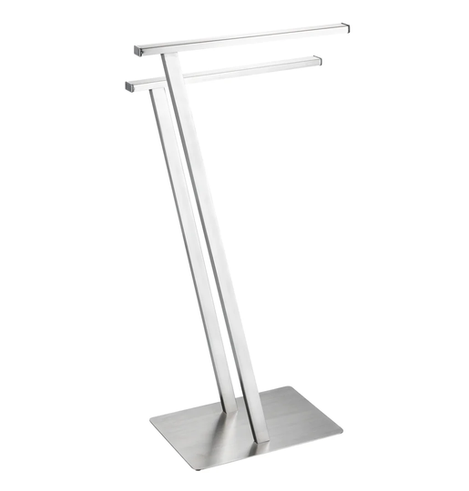 Lirio Satin Finish Stainless Steel 20cm x 76.5cm x 40cm Towel Holder
