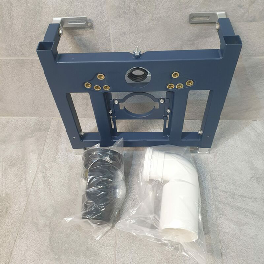Wall Hung Bathroom Toilet S-Frame for use with Wall Hung Toilets Ex-Bathstore