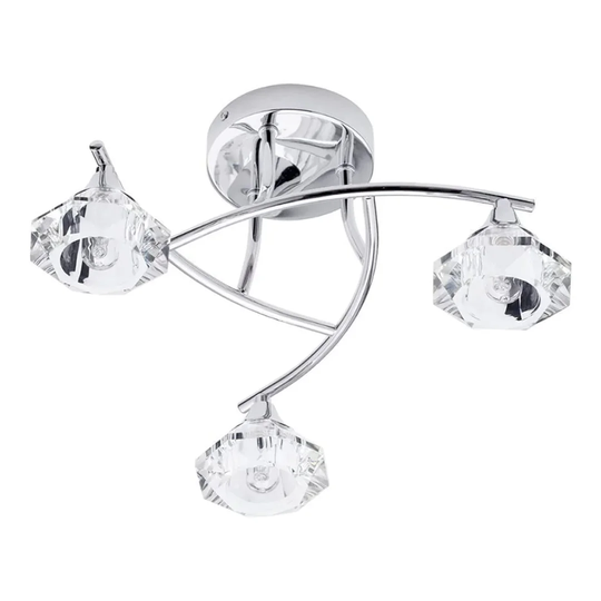 Reign 3 - Light 37Cm Cone Semi Flush Mount
