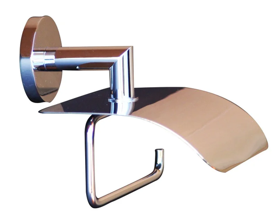Mishti Wall Mounted Toilet Roll Holder with Lid