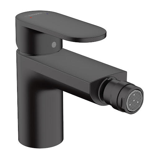 hansgrohe Vernis Blend EcoSmart Bidet Mixer Tap Matt Black