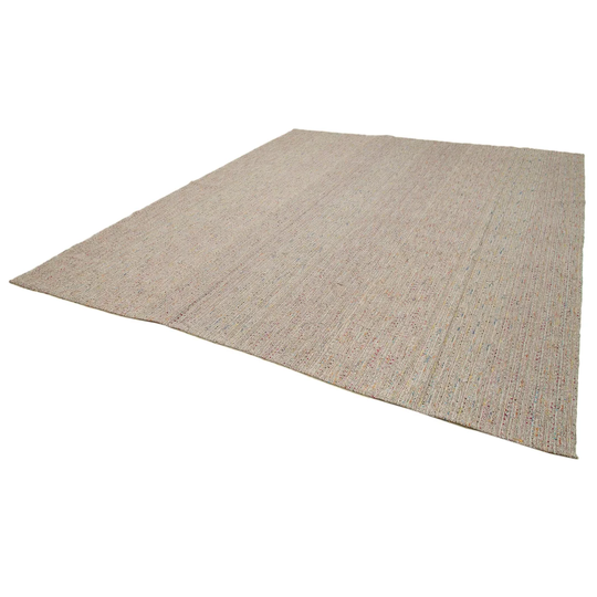 Eddington Hand Knotted Cotton/Wool Brown/Grey Rug