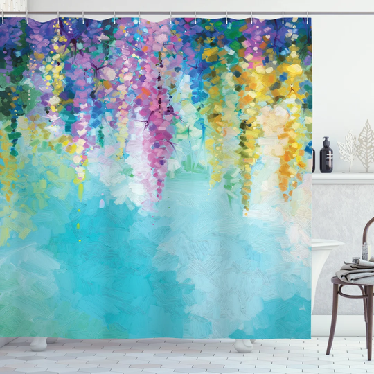 Berenisse Polyester Shower Curtain Set