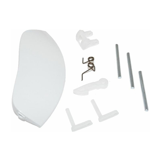 Vestel Washing Machine Door Handle Kit Assembley White
