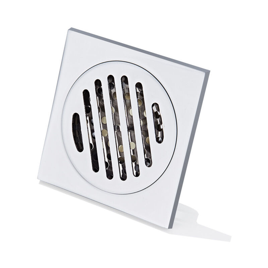 Shower Shower Anti Hair Siphon Stainless Steel Thick Square Shower Drain Anti-Odor For Bathroom 100 * 100mm