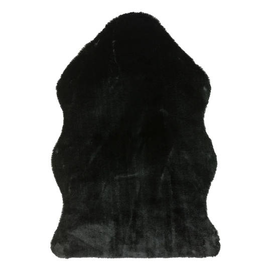 Ripley Shaggy Black Rug