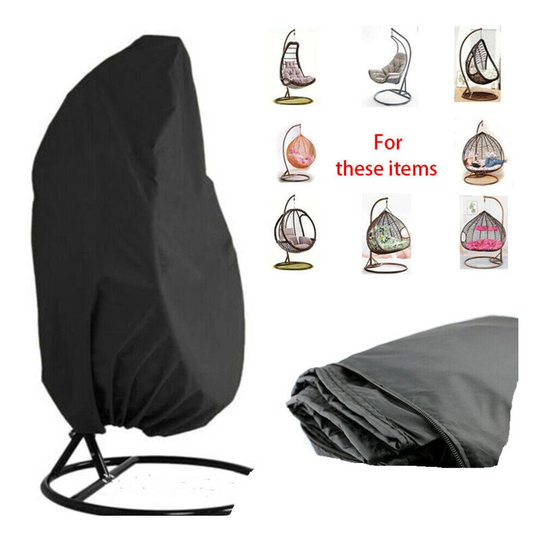 Garden hanging wheelchair cover - Waterproof suspended egg armchair cover