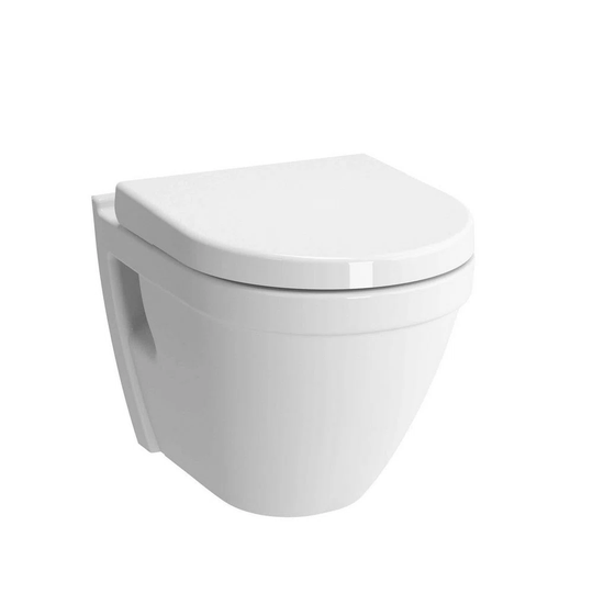 K-Vit Style Wall Hung Short Projection Toilet with Concealed Cistern & Soft Close Seat - 480mm