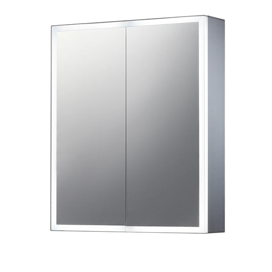 Narooma 70cm x 80cm Surface Mount Mirror Cabinet with LED Lighting