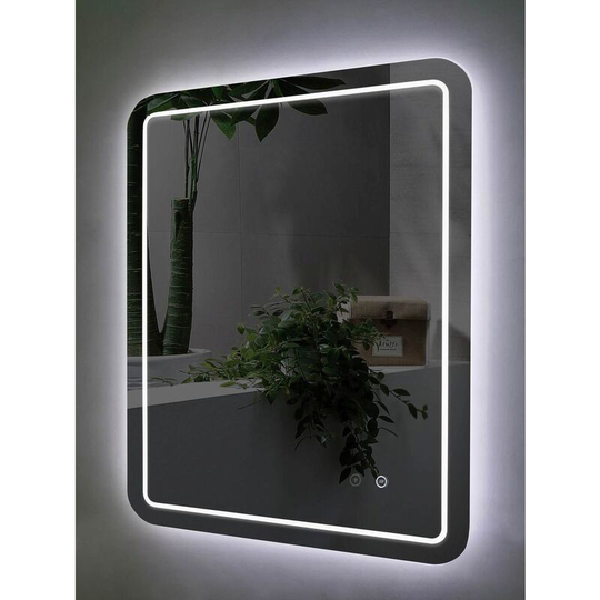 Carna 600mm x 800mm Illuminated led Mirror with Demister
