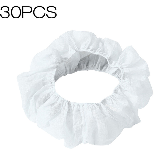 30pcs Disposable Toilet Covers Cushions Seat Cover Non-woven Business Travel waterproof Toilet Pad Prevention of Bacterial Infection,model:White