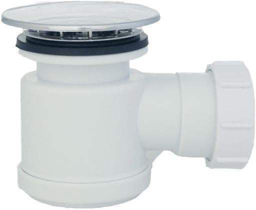 Chrome 50mm Hi-Flow Shower Waste