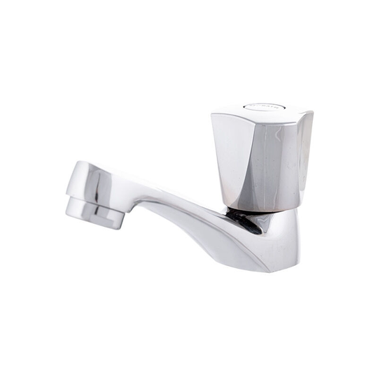 Brass / Zinc Kitchen Faucet, Chrome, Cold Water, Low Spout, Single Lever [QLI-FA-1283] (QLI-FA-1283)