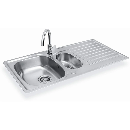 Grandview 1.5 Bowl Inset Kitchen Sink