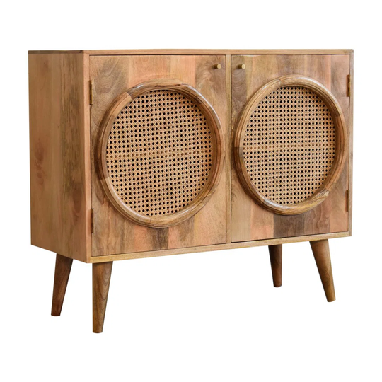 McAlmont Solid Wood 2 - Door Accent Cabinet