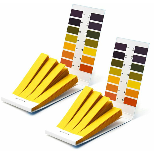 Pack of 2 pH test strips Ph test strips. 1-14 Extensive Test Paper Litmus Test Paper pH Test Strips, pH Test for Saliva, Urine, Water and Soil