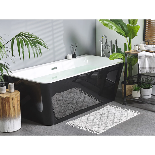 Santibanez 1700 mm x 800 mm Freestanding Back to Wall Bathtub