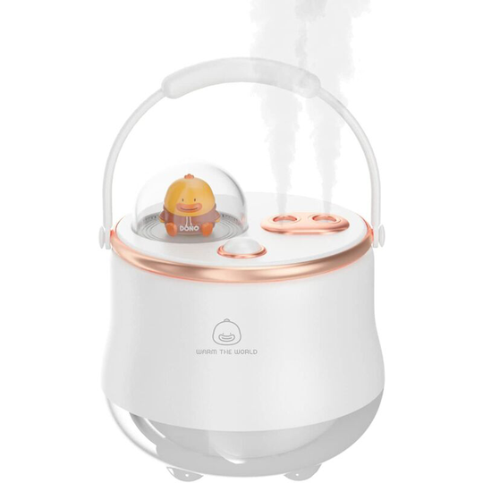 Ilovemilan - Cool Mist Humidifier 400ml Portable Mini Humidifier with Adjustable Dual Jet Personal Humidifier for Bedroom Kids Office Home Office