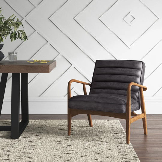 Gerhild Leather Armchair