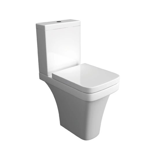 K-Vit Sicily Comfort Height Toilet & Cistern with Soft Close Seat