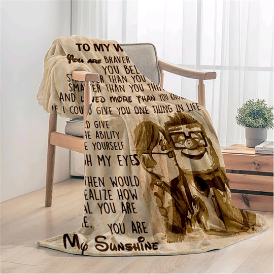 Gifts For Wife From Husband To My Wife Blanket,Wife Gifts For Her Anniversary, My Wife Birthday Gift Ideas, Birthday Presents For Wife Romantic, Front