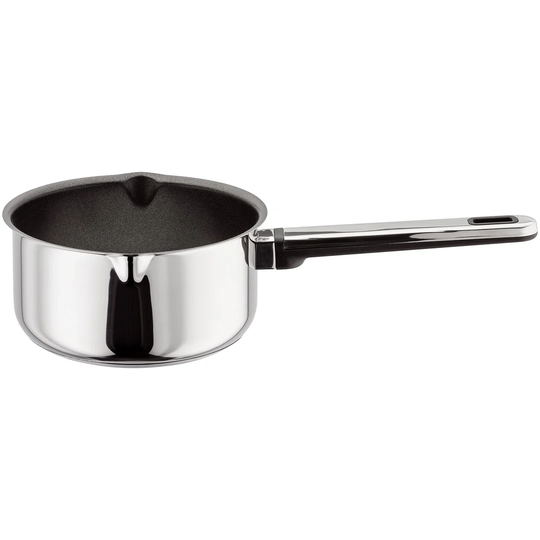 Stellar Stay Cool, 16cm Stainless Steel Non-Stick Milk Pan, 1.1L