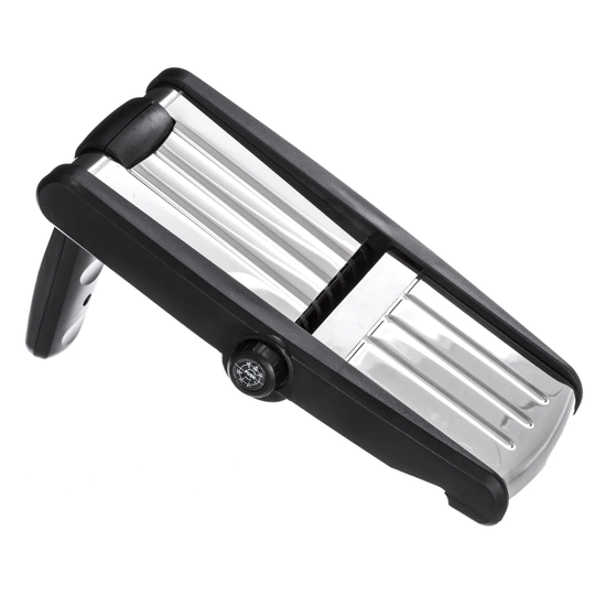 Mandoline Stainless Steel With 3 Blades And Safety Guard