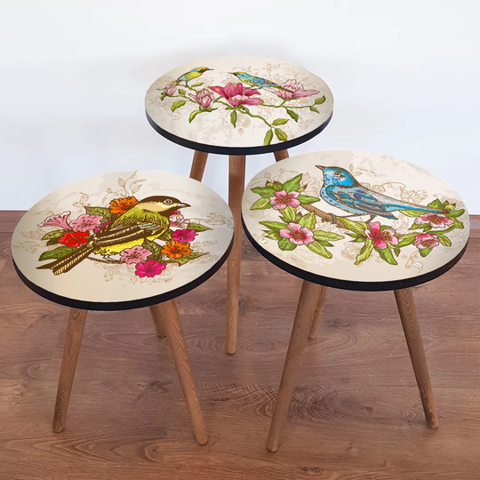 Juliann 3 Piece Nest of Tables