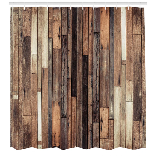 Baiba Polyester Shower Curtain Set