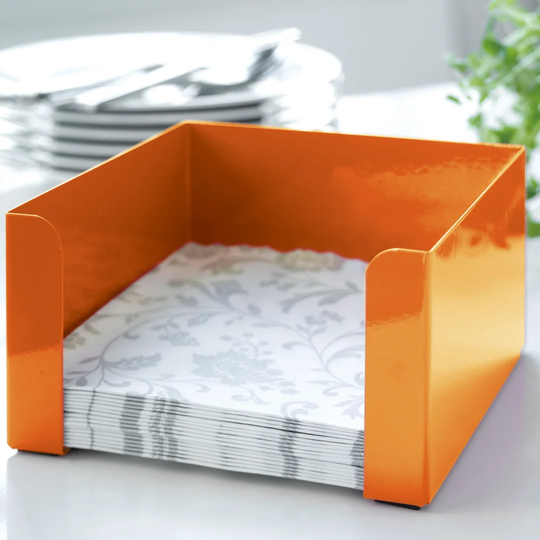 Napkin Holder in Orange
