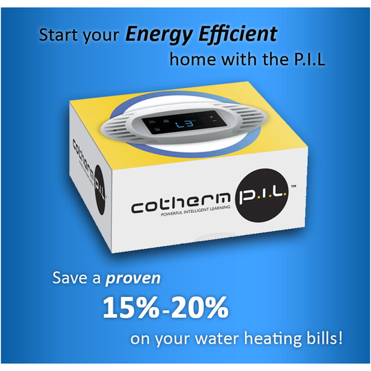 Cotherm - p.i.l Environmentally Friendly, Smart Water Heating Control - Save 15-20% on water heating bills