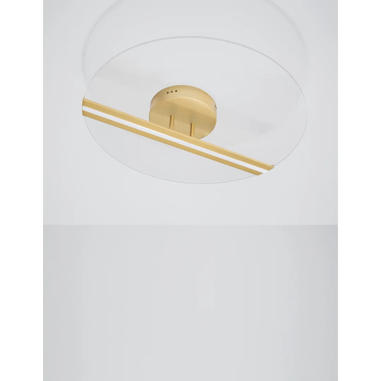 Lockhart 1-Light 53cm LED Semi Flush Mount