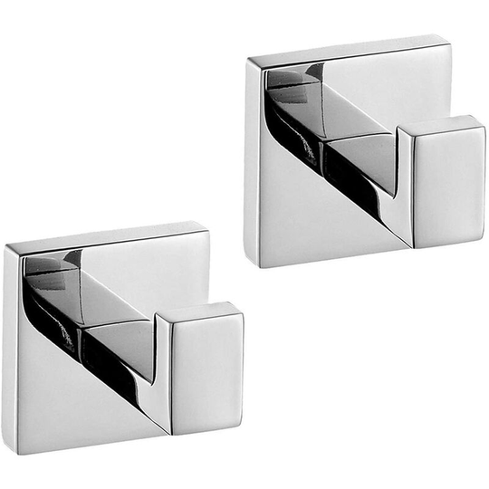 Perlerare - Bathroom Wall Hook, 2 Pieces, Towel Holder for Kitchen, Family and Office