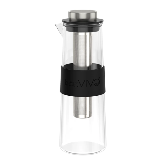 Symple Stuff Frida Cold Brew Coffee Maker, New Aroma Variety For Fragrant Lovers, Coffee Maker With Permanent Filter For Cold Brew Coffee, Coffee Pot