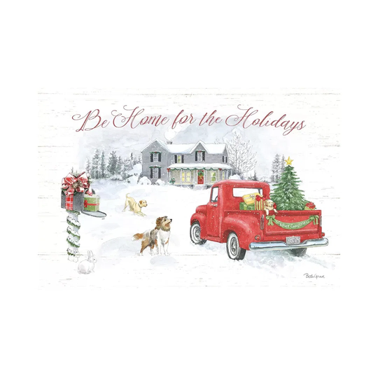 Farmhouse Holidays VI by Beth Grove - Wrapped Canvas Graphic Art