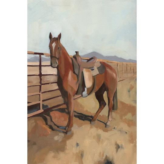 Range Horse II by Jacob Green - Wrapped Canvas Painting