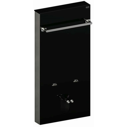 Rak Ceramics - rak Obelisk Black Cistern Cabinet for Wall Hung Bidet - FS04RAKCAB02 - Black