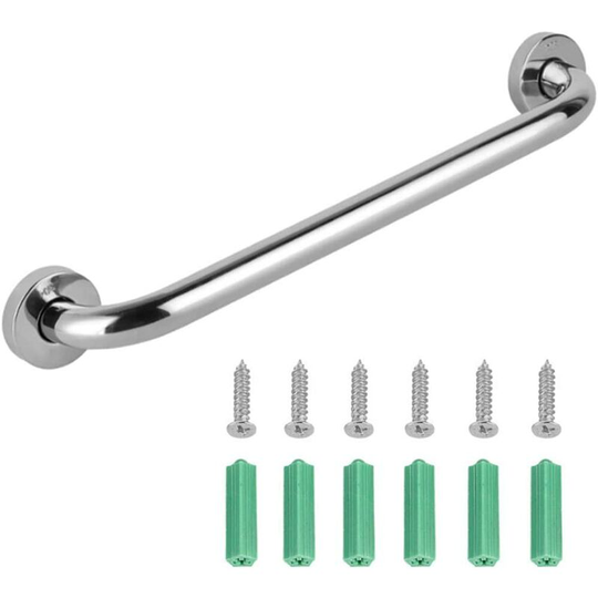 Bathroom Grab Bars Bathroom Bathtub Handle Stainless Steel Senior Bathtub Handle Shower Handle Handrail Safety Bars for Seniors Soekavia