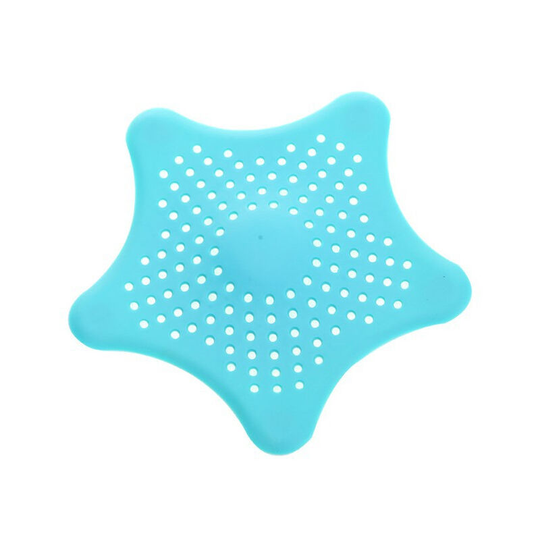 4 Hair Filter, Sewer Drain Filter Colander, Kitchen Sink Filter, Shower and Bath Drain Filter, Bathtub Drain Cover, Hair Catcher Colorful Silicone