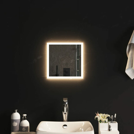 Led Bathroom Mirror 30x30 cm