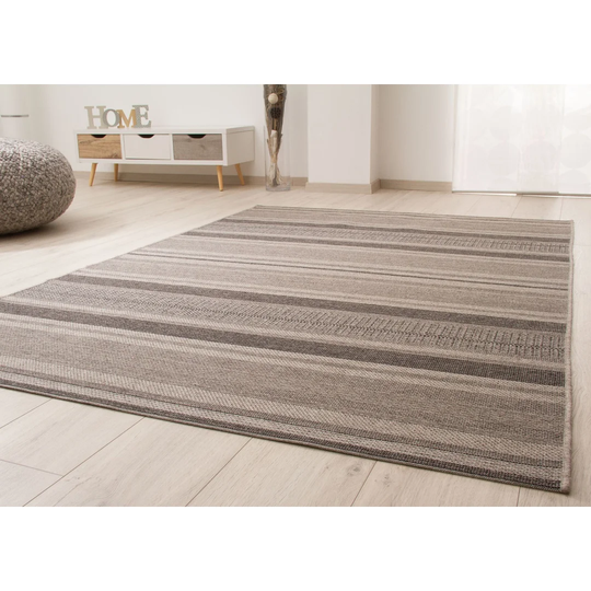 Jolie Flatweave Beige/Brown Rug