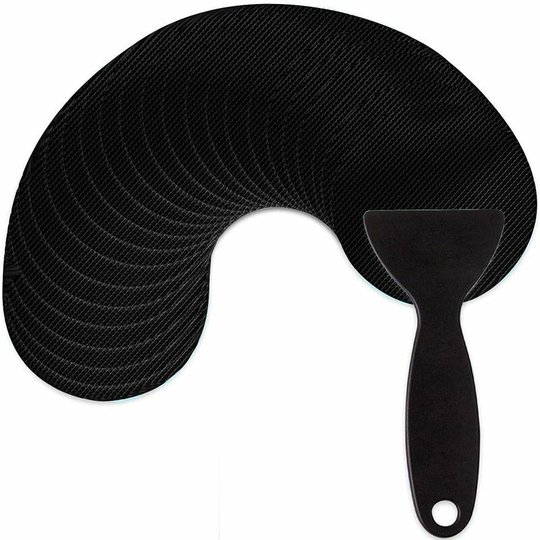 Non Slip Bathtub Stickers for Bathroom Shower Bath Mat(the Black)